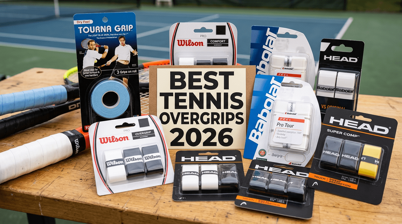 Best Tennis Overgrips in 2026 — Reviewed by a Sweaty-Handed Club Player